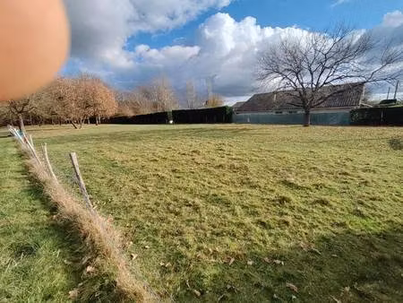terrain constructible à vendre