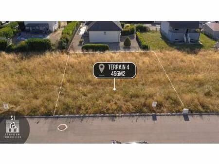 terrain constructible viabilisé à vendre