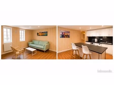 appartement 2 pièces  43 m² · quimper 29000 · quartier hyper centre