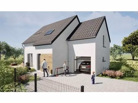 terrain avec maison neuve à vendre
