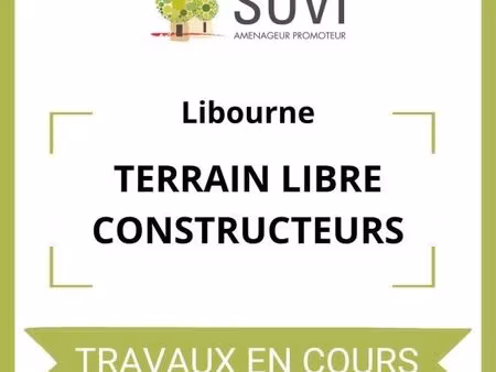 terrain 277 m² libourne