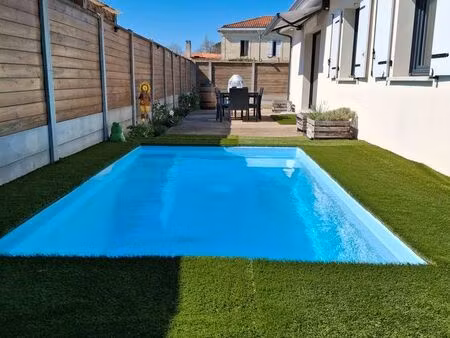 maison récente 2021 – plain-pied – centre le barp - piscine - 4 pièces