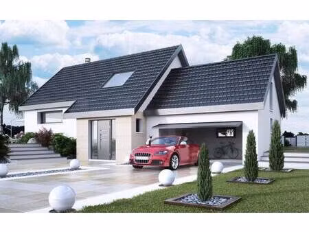 terrain avec maison neuve à vendre