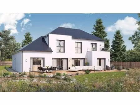 terrain avec maison neuve à vendre