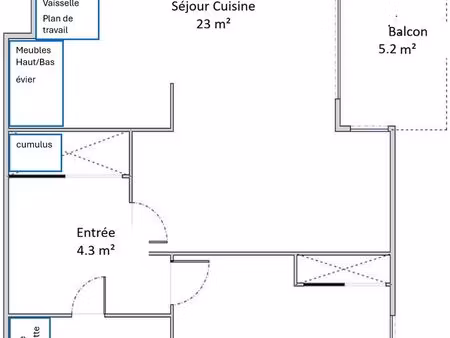 vente appartement 2 pièces