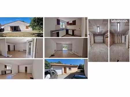 maison 3 chambres avec garage et terrasse