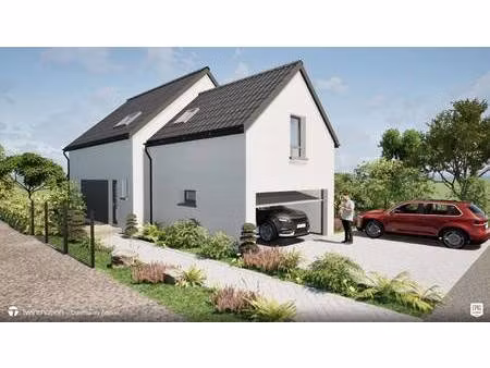 terrain avec maison neuve à vendre