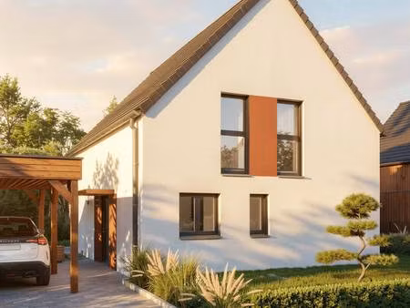 terrain avec maison neuve à vendre