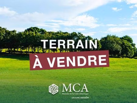 terrain constructible viabilisé à vendre