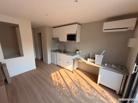 studio t2 meublé tout équipé rénové neuf tout compris avec climatisation  20 m2 pessac alo