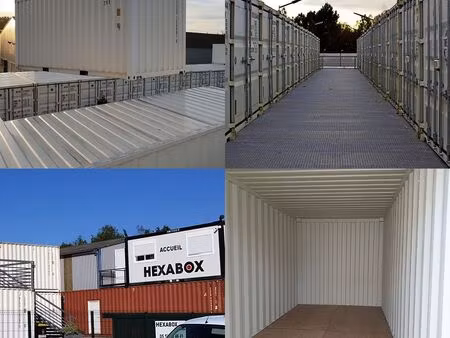 box de stockage sécurisé - accès 24h/7j - dès 65/mois - sadirac