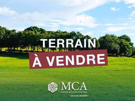 terrain constructible viabilisé à vendre