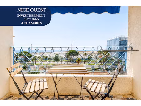 vente appartement 6 pièces 115 m² à nice (06000)  485 000 €