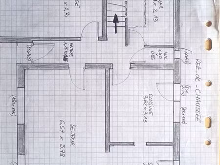 maison a vendre 130m. 5 chambres