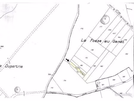 2 euros / m² - parcelles de bois taillis de 6958 m²- communes 37320