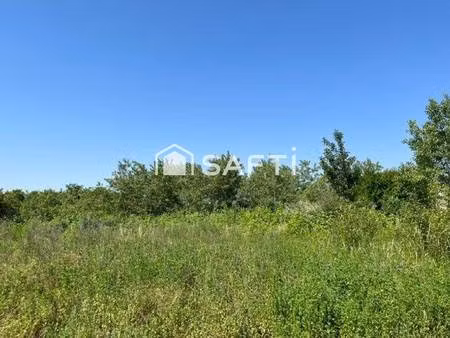 terrain constructible à vendre