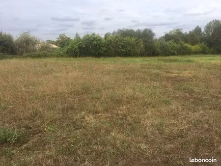 terrain 504 m² prignac et marcamps