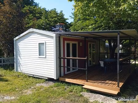 mobil home sur terrain a vendre