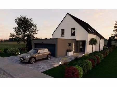 terrain avec maison neuve à vendre