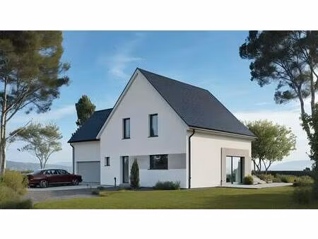 terrain avec maison neuve à vendre