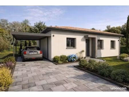 maison à bâtir t4 90m2 plain pieds à ayguevives 31450