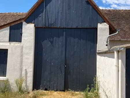 grange 30m2 au sol avec étage