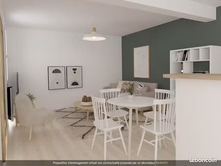 appartement 2 pièces 47 m²