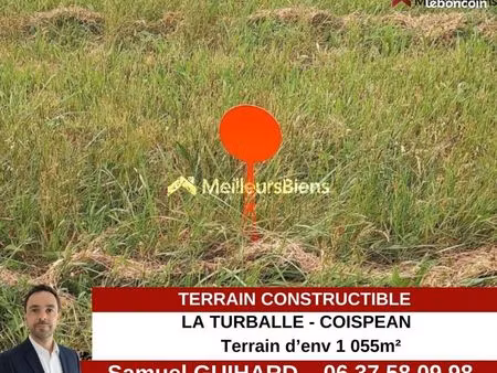 terrain 1 055 m² la turballe