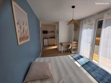 1 pièce 18m² privatif avec sdb & coin cuisine dans coliving haut de gamme avec servicesver