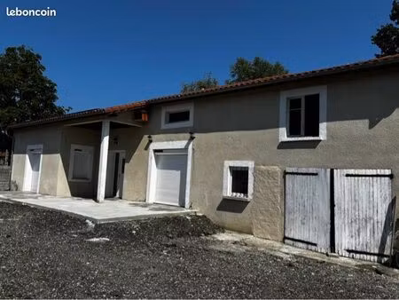 maison ancienne entièrement rénovée – 180 m² – terrain de 2 500 m² – estancarbon (31800)