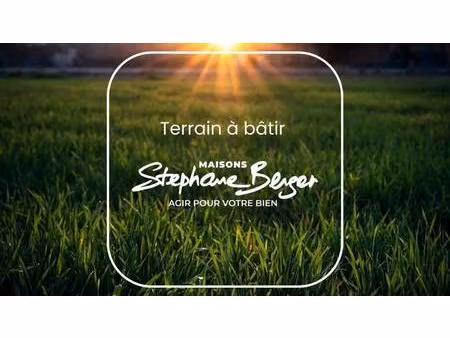 terrain constructible viabilisé à vendre