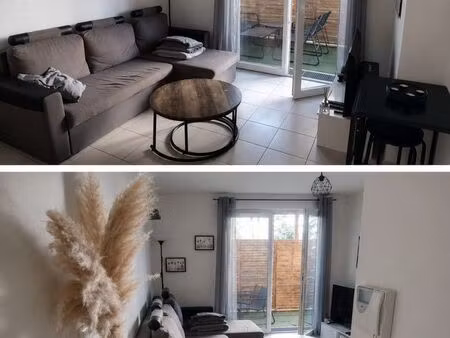 t2 de 35 m² avec terrasse de 12 m²