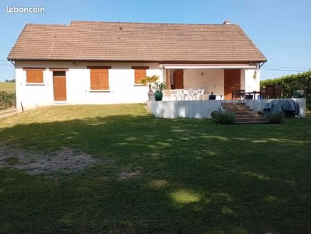 a vendre maison plein pied chambourg sur indre