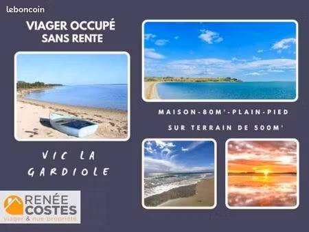 maison en viager 4 pièces 80 m²