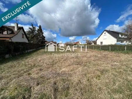 terrain constructible à vendre