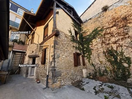 idéal investisseur – immeuble de 2 studios – centre-ville de bourgoin-jallieu