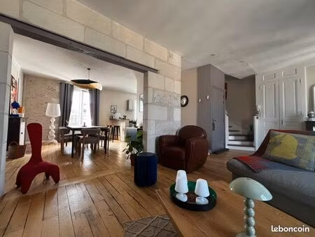 duplex 100m2 hyper centre tours halles