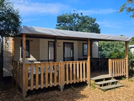 mobil-home récent biscarrosse plage