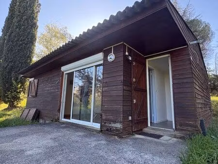 chalet loué en vente