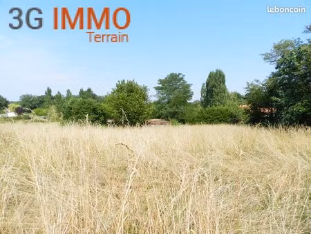 proche barbotan-les-thermes | terrain constructible 1600m² |