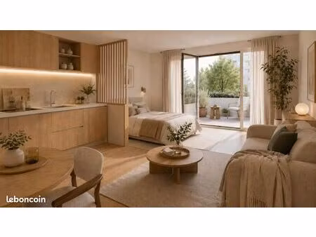 studio 1 pièce 27 m²
