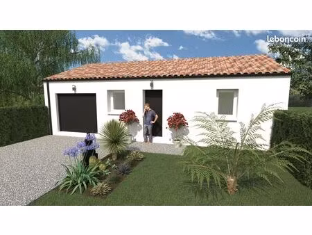 maison 56.05 m² avec terrain à lege (44)