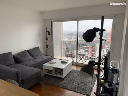 grand appartement lumineux  équipé et meublé  idéal colocation
