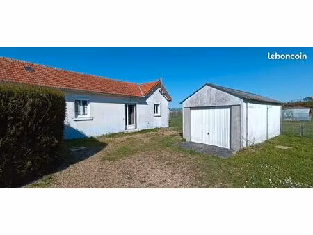 maison 2 chambres + extérieur