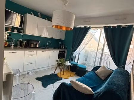 coup de coeur - appartement rénové de 21m2 avec balcon  parking privé- arcachon aiguillon