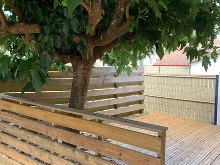 t2  rdc 50m2 avec terrasse