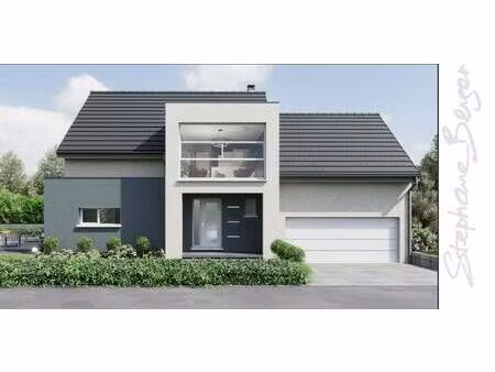 terrain avec maison neuve à vendre