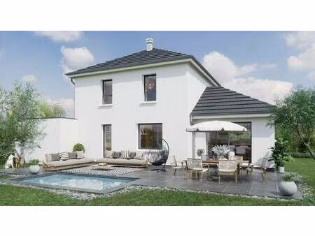 terrain avec maison neuve à vendre