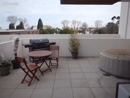 montpellier t3 - terrasse de 74 m2