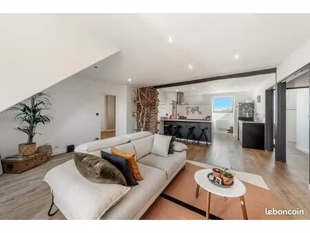 pacé – superbe appartement traversant de 98 m² entièrement rénové – 3 chambres – suite par